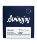 Stringjoy Signatures Nickel Wound Electric Guitar Strings Balanced Medium Gauge (11-50) - Pedal Jungle