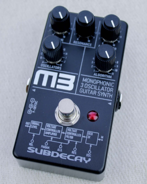 Subdecay M3 Monophonic Guitar Synthesizer FX Pedal [Used] - Pedal Jungle