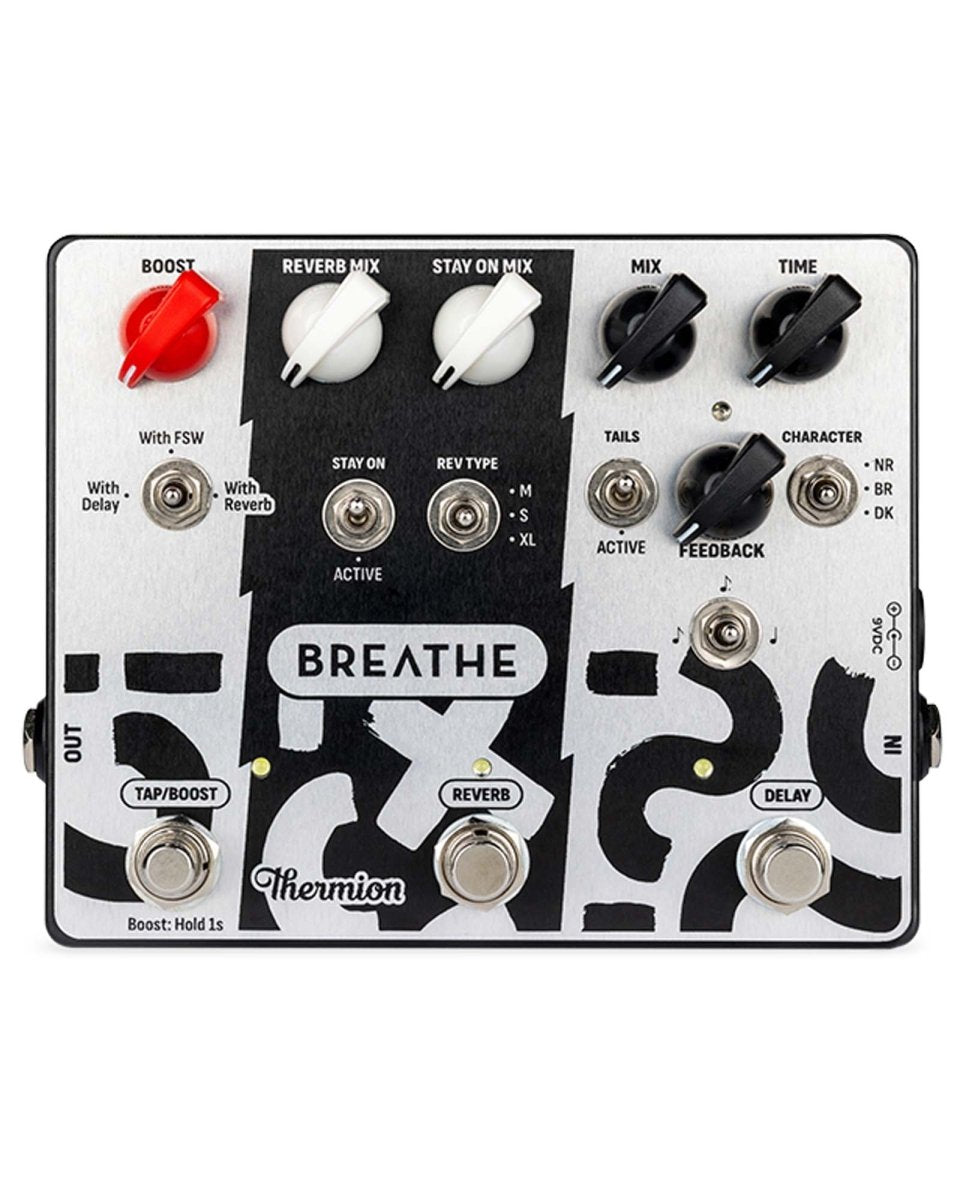 Thermion Breathe Delay, Reverb & Boost FX Pedal - Pedal Jungle