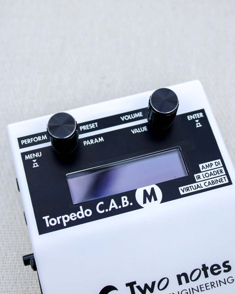 Two Notes Torpedo C.A.B. M Amp DI / IR Loader Virtual Cabinet Pedal [Used] - Pedal Jungle