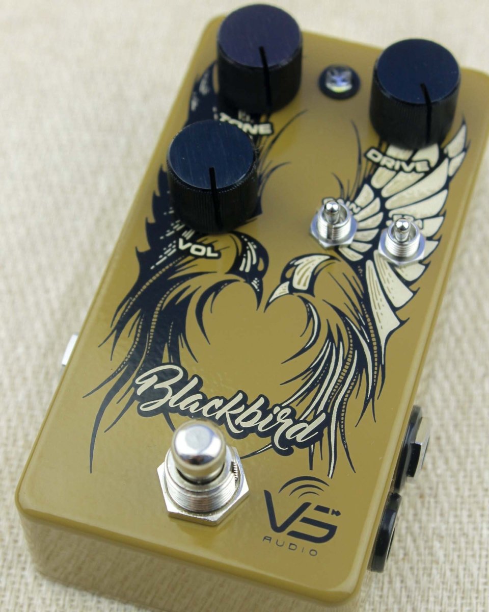 VS Audio BlackBird Overdrive Preamp FX Pedal - Pedal Jungle