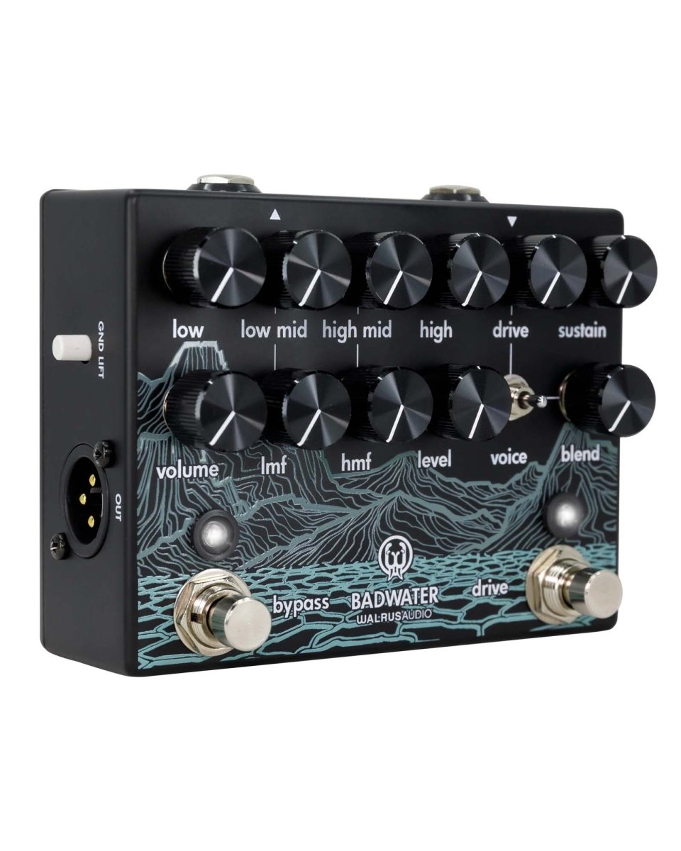 Walrus Audio Badwater Bass Pre - amp and D.I. Pedal - Pedal Jungle