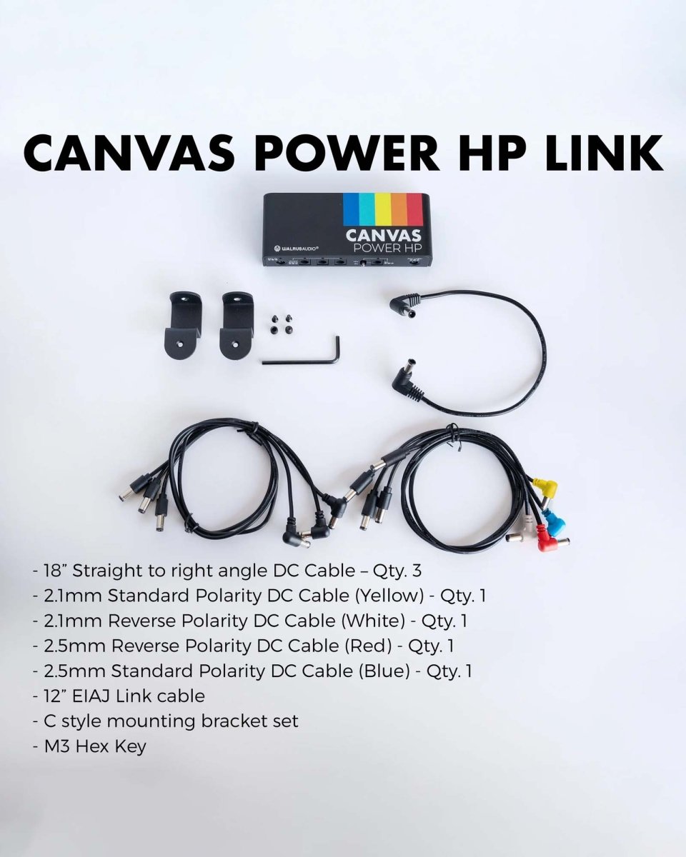 Walrus Audio Canvas Power HP UK Power Supply System - Pedal Jungle