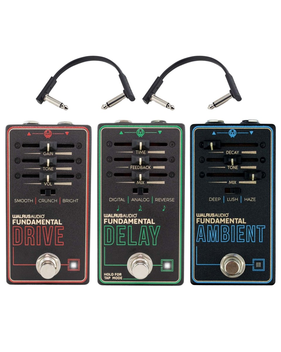 Walrus Audio Fundamentals Pedals & Patch Bundle - Pedal Jungle