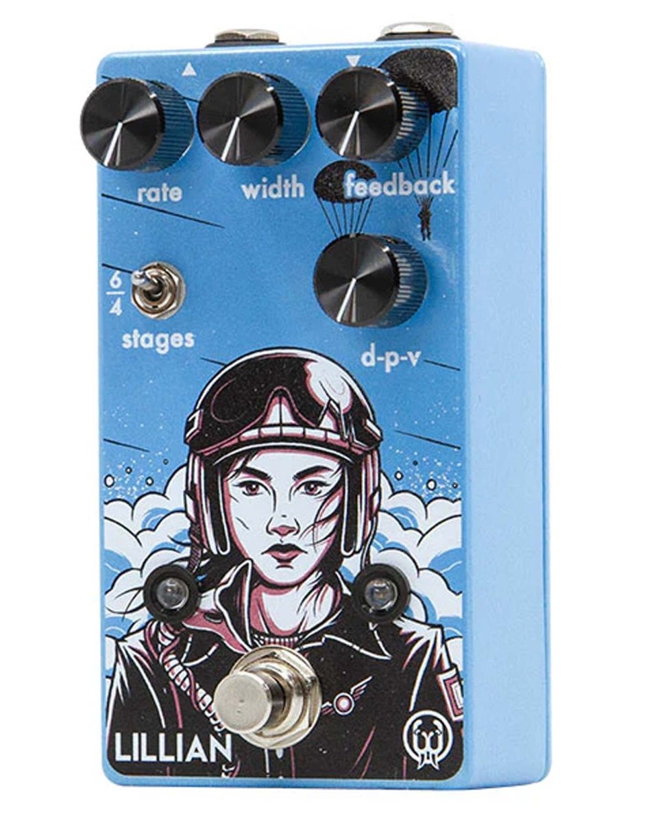 Walrus Audio Lillian Multi - Stage Analog Phaser FX Pedal - Pedal Jungle