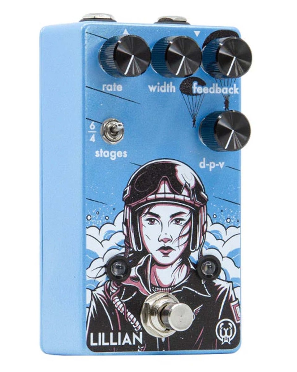 Walrus Audio Lillian Multi - Stage Analog Phaser FX Pedal - Pedal Jungle