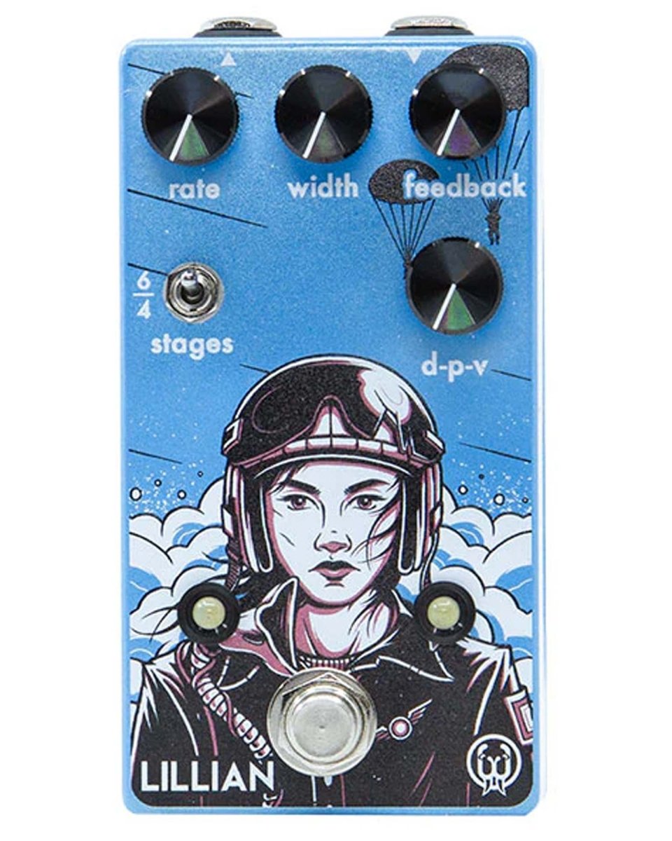 Walrus Audio Lillian Multi - Stage Analog Phaser FX Pedal - Pedal Jungle