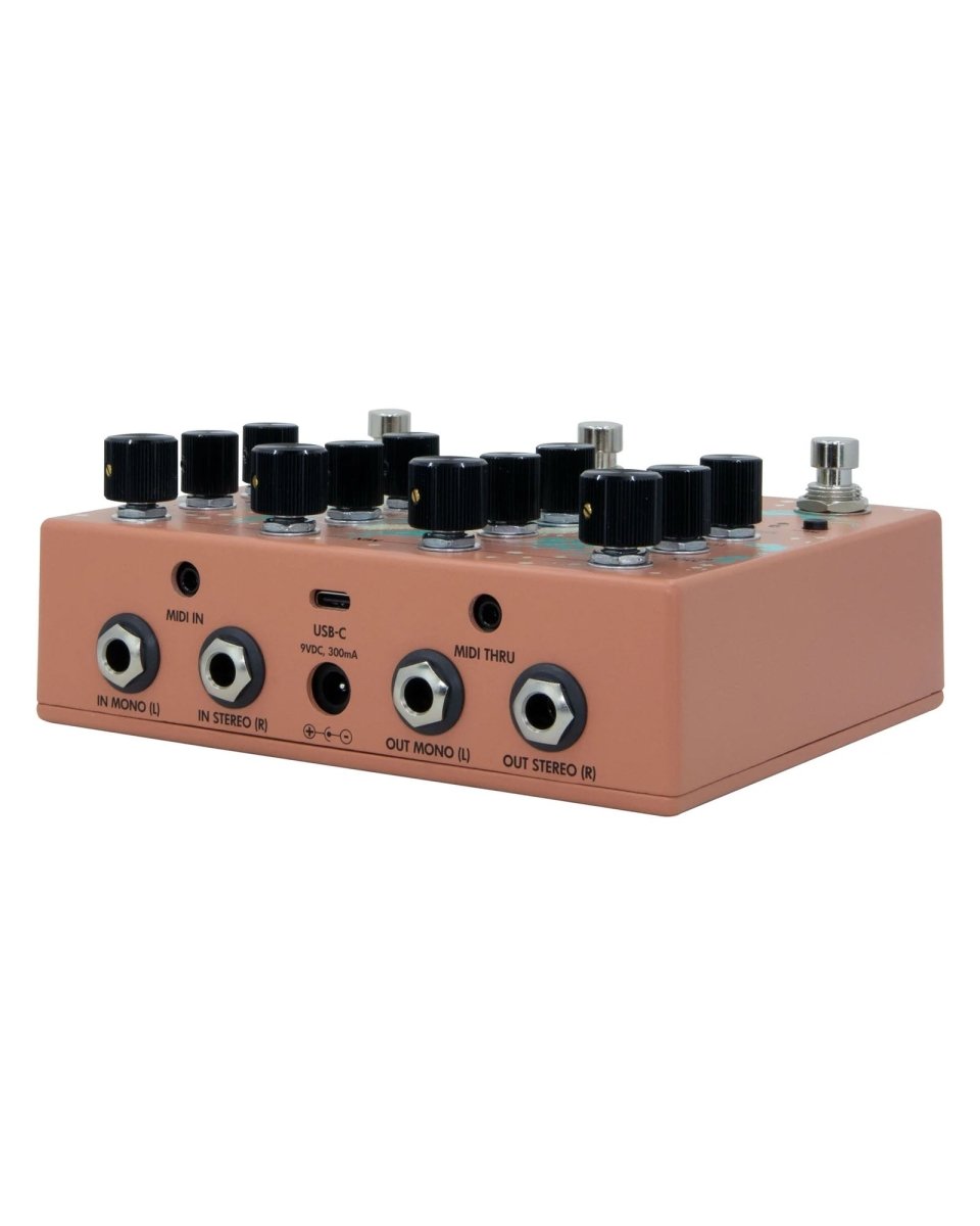 Walrus Audio Qi Etherealizer Multi FX Pedal [Terracotta] - Pedal Jungle