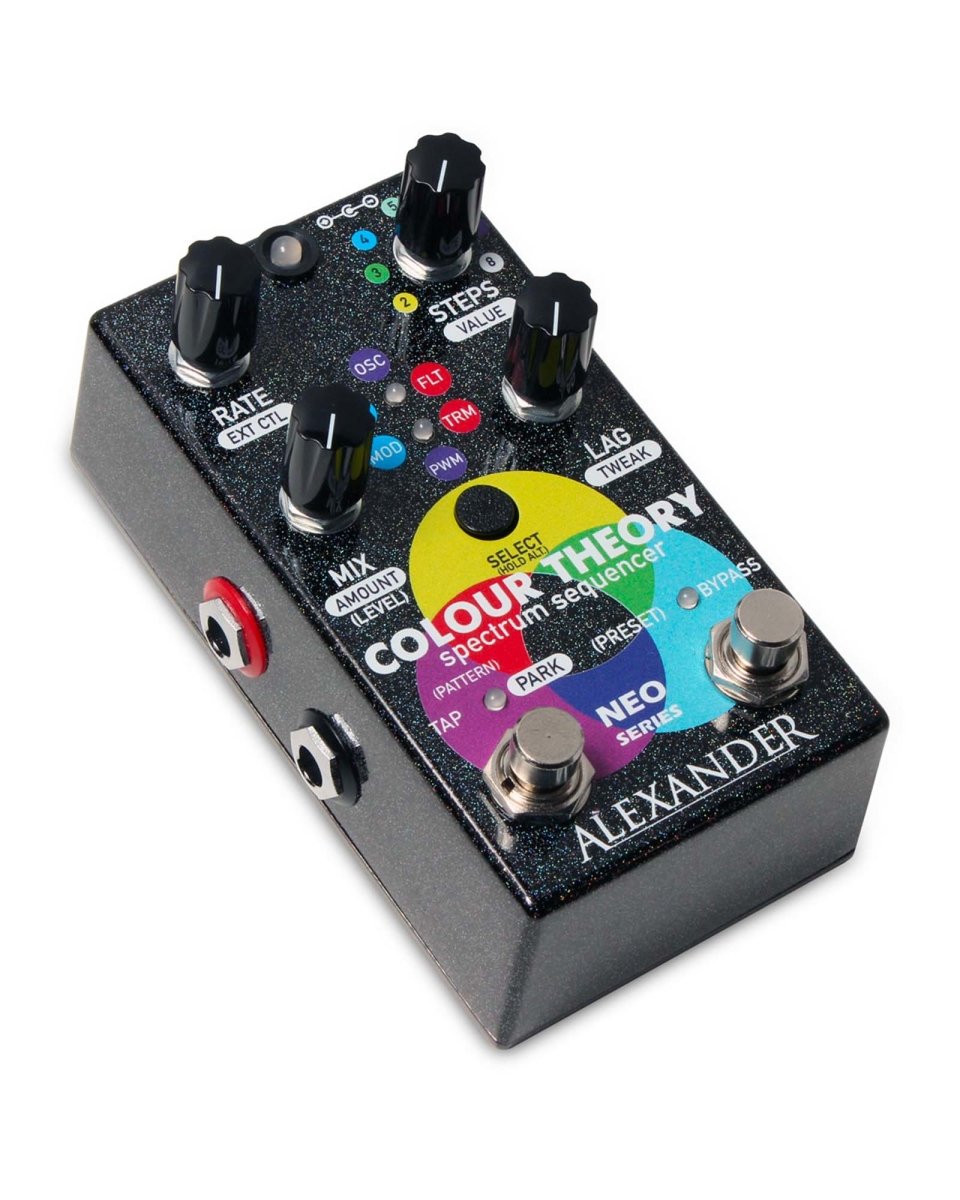 Alexander Pedals Colour Theory Step Sequencer FX Pedal [Pre-Order] - Pedal Jungle