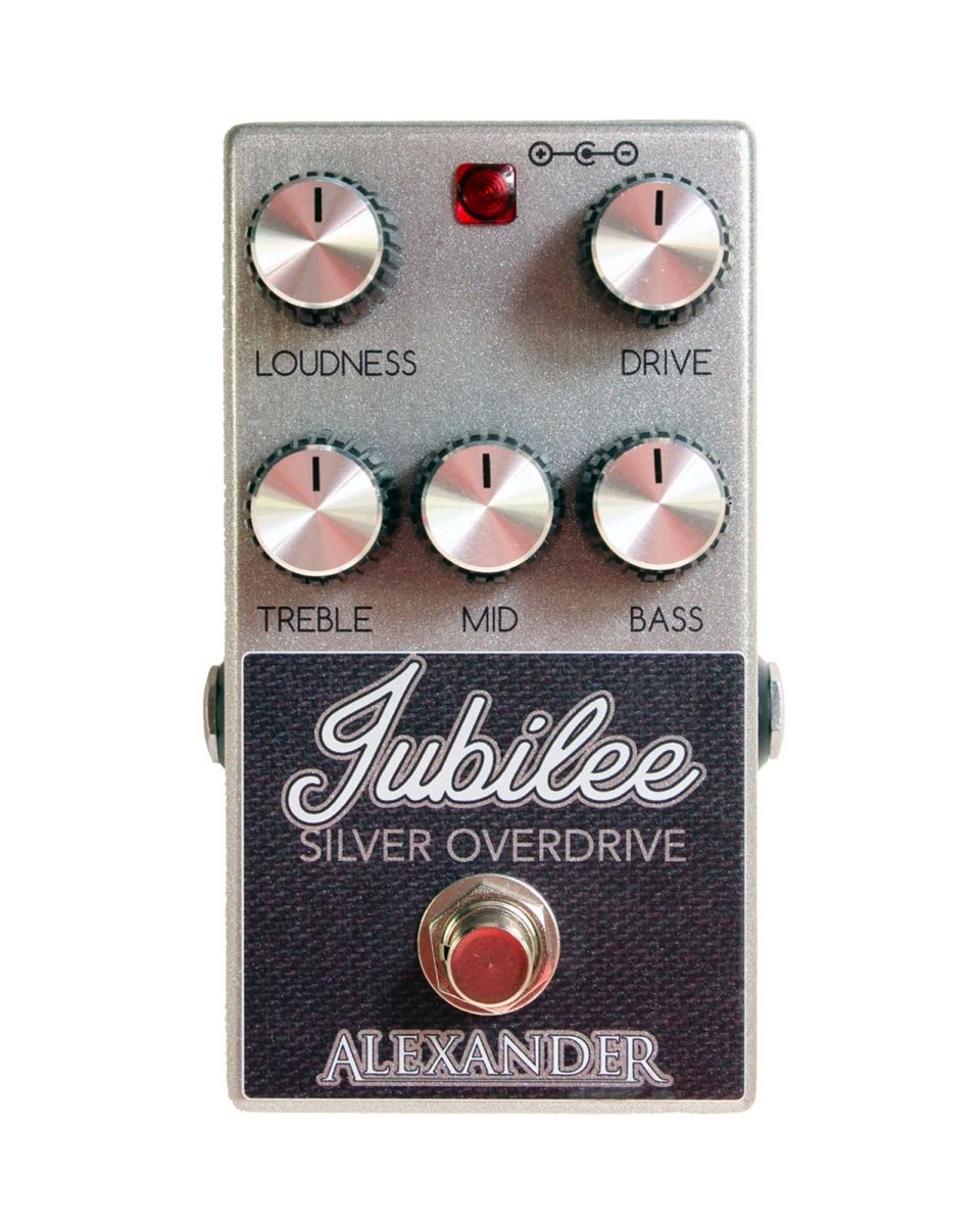 Alexander Pedals Jubilee Silver Overdrive FX Pedal [Pre-Order] - Pedal Jungle