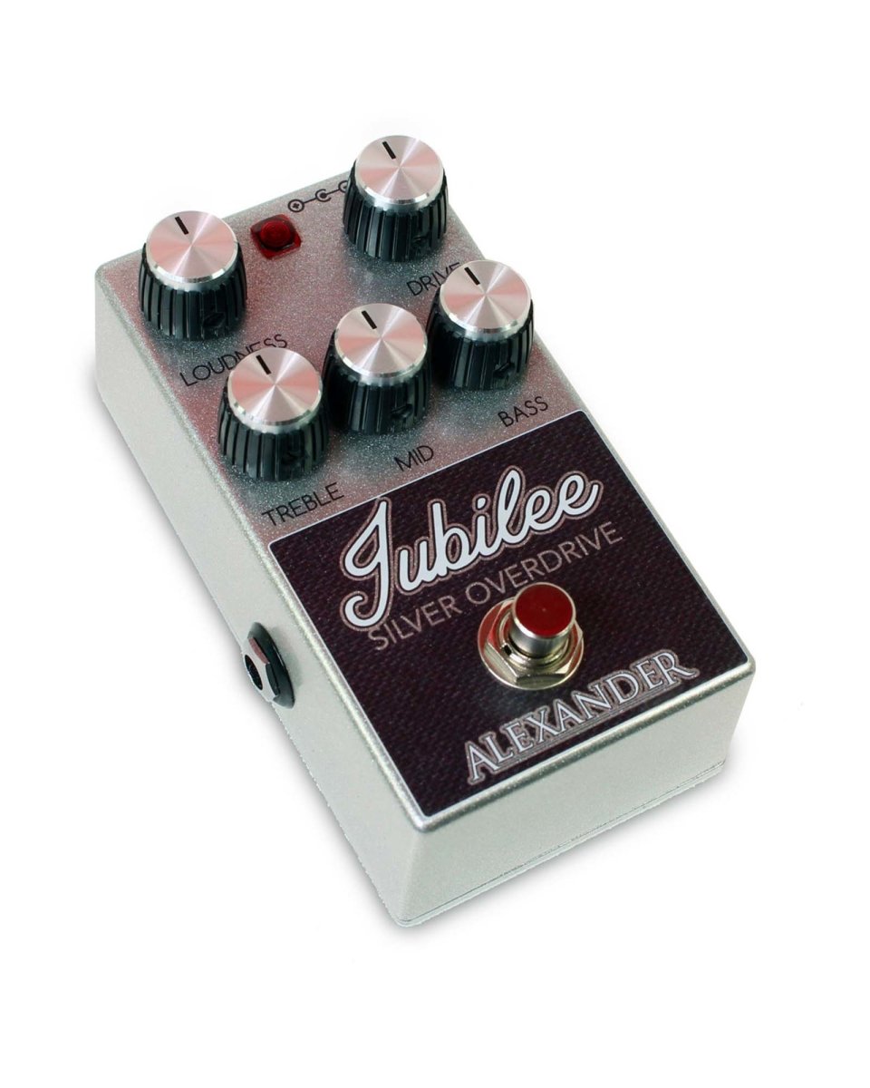 Alexander Pedals Jubilee Silver Overdrive FX Pedal [Pre-Order] - Pedal Jungle