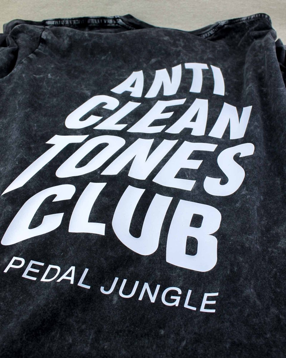 Anti Clean Tones Club Organic Vegan T-shirt Acid Black - Pedal Jungle