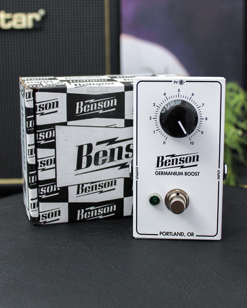 Benson Amps Germanium Boost FX Pedal [Limited Edition White] - Pedal Jungle