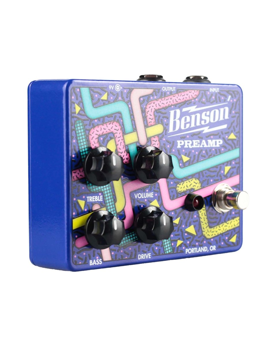 Benson Amps Preamp Pedal [Limited Edition Complicated Pattern] - Pedal Jungle