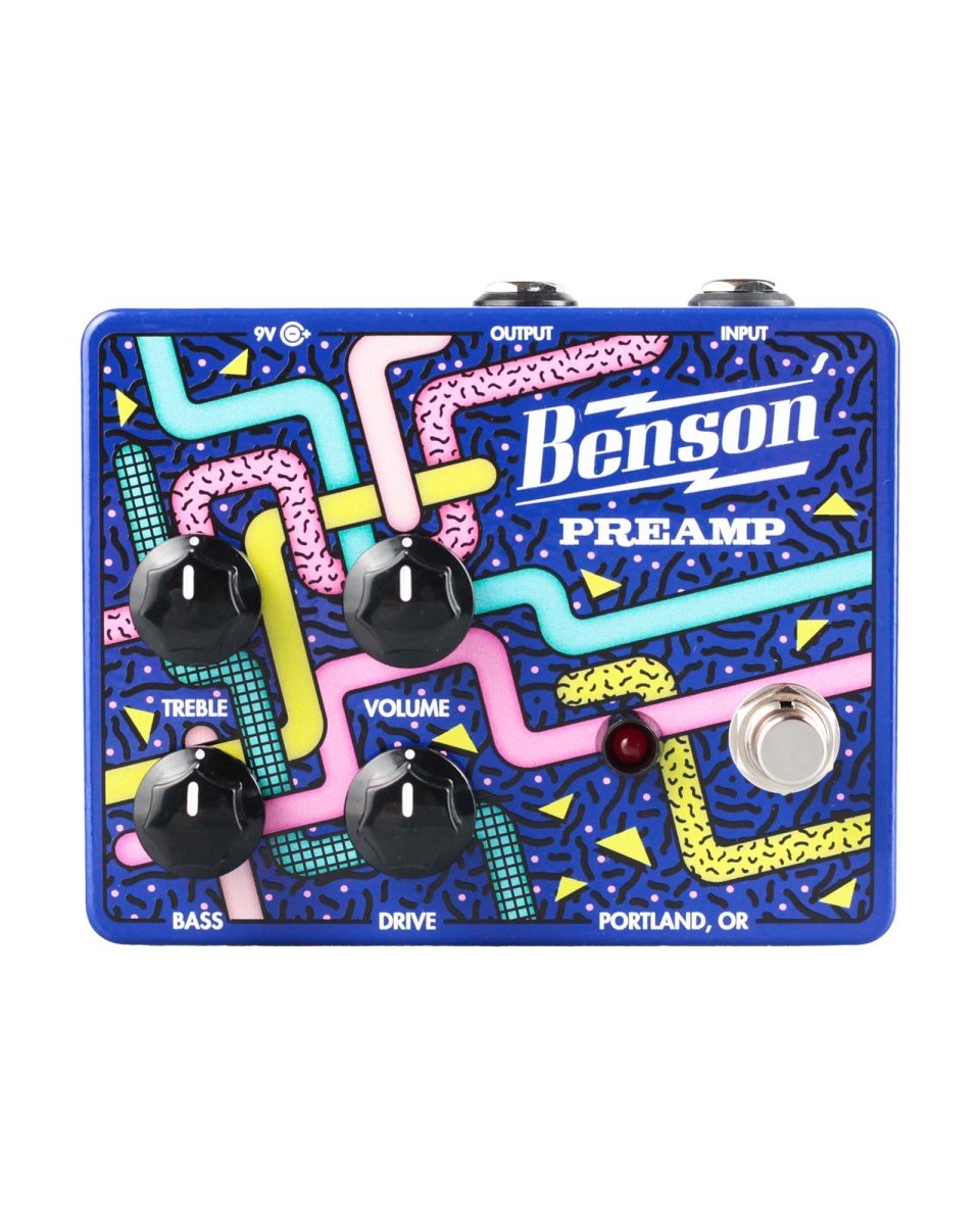 Benson Amps Preamp Pedal [Limited Edition Complicated Pattern]