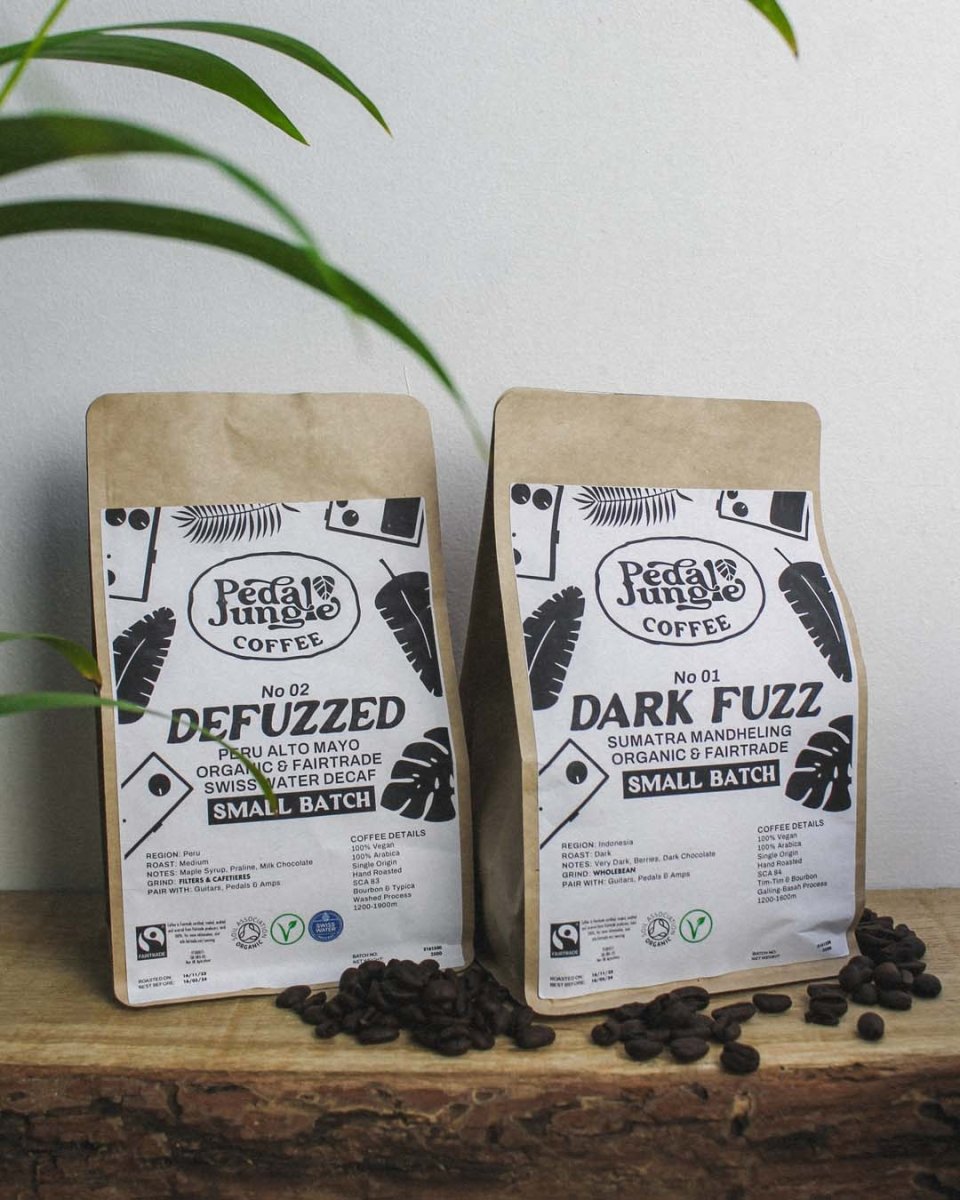 DeFuzzed Organic Decaffeinated Coffee - Pedal Jungle