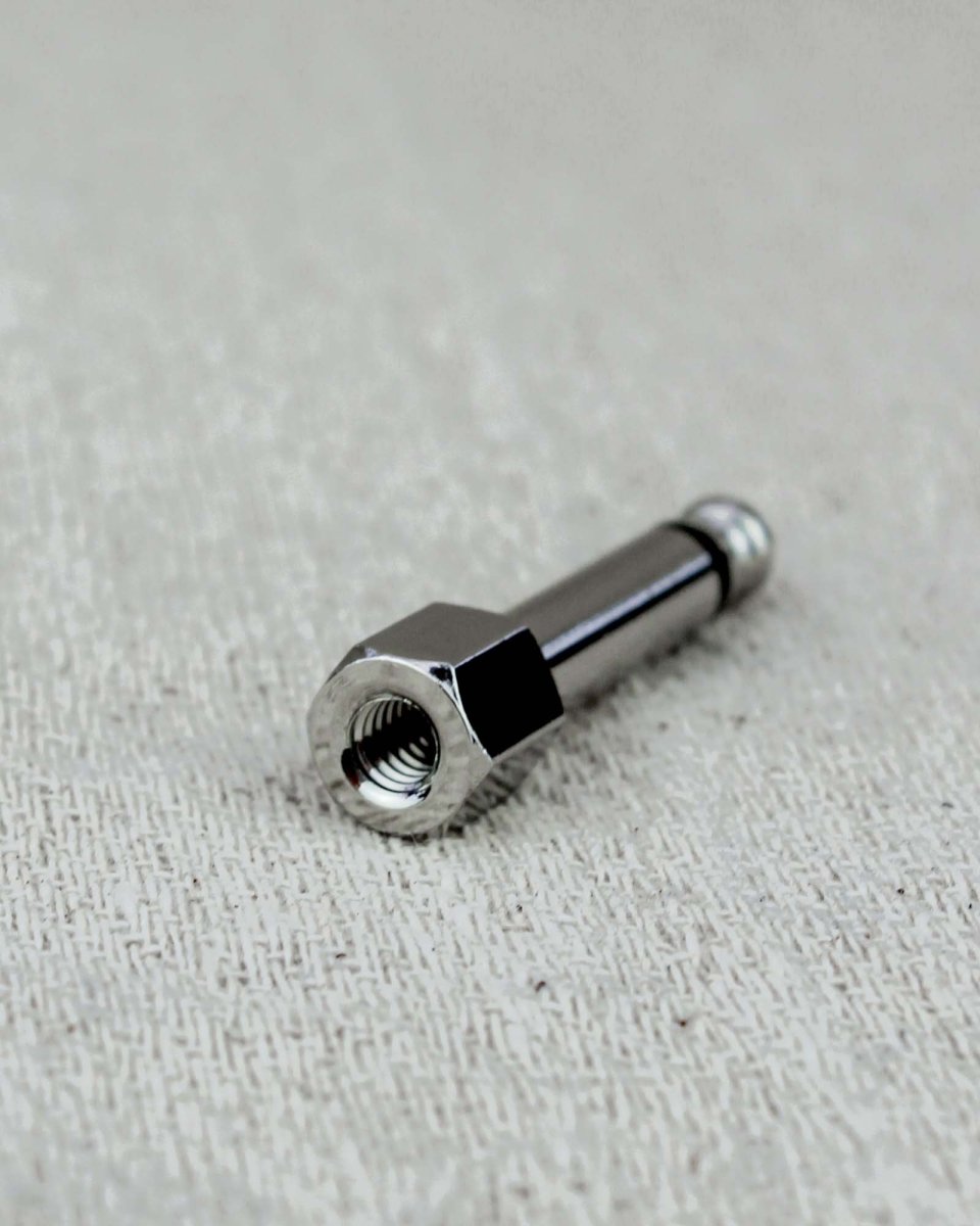 Evidence Audio SIS DIY Solderless Straight Connector Nickel - Pedal Jungle