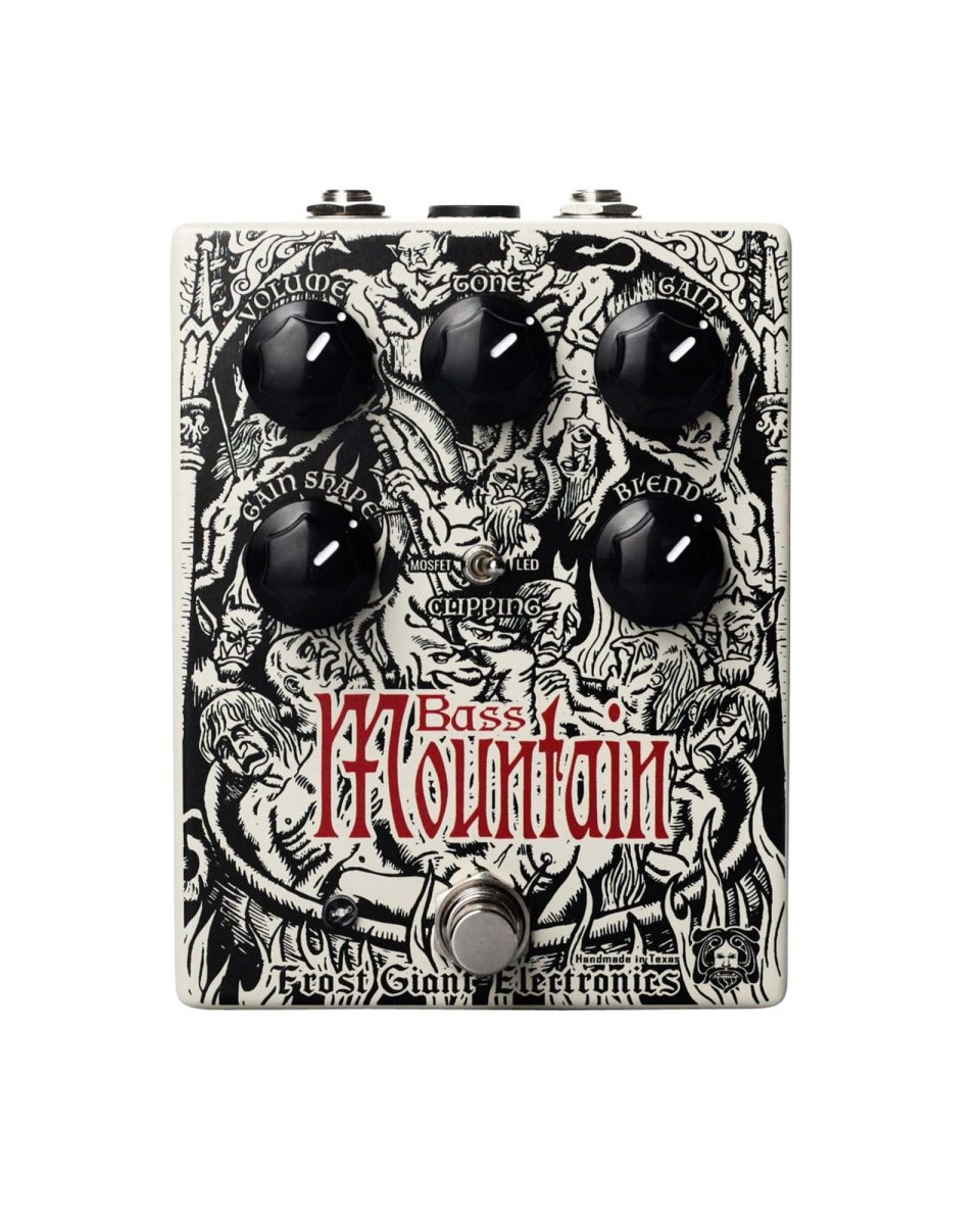 Frost Giant Electronics Bass Mountain Distortion FX Pedal [Pre-Order] - Pedal Jungle