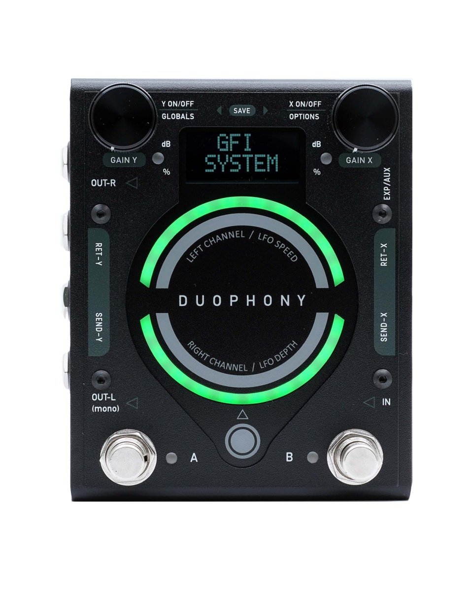 GFI Systems Duophony Advanced Parallel Blender FX Pedal - Pedal Jungle