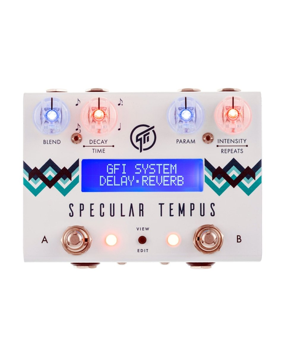 GFI Systems Specular Tempus Reverb and Delay FX Pedal - Pedal Jungle