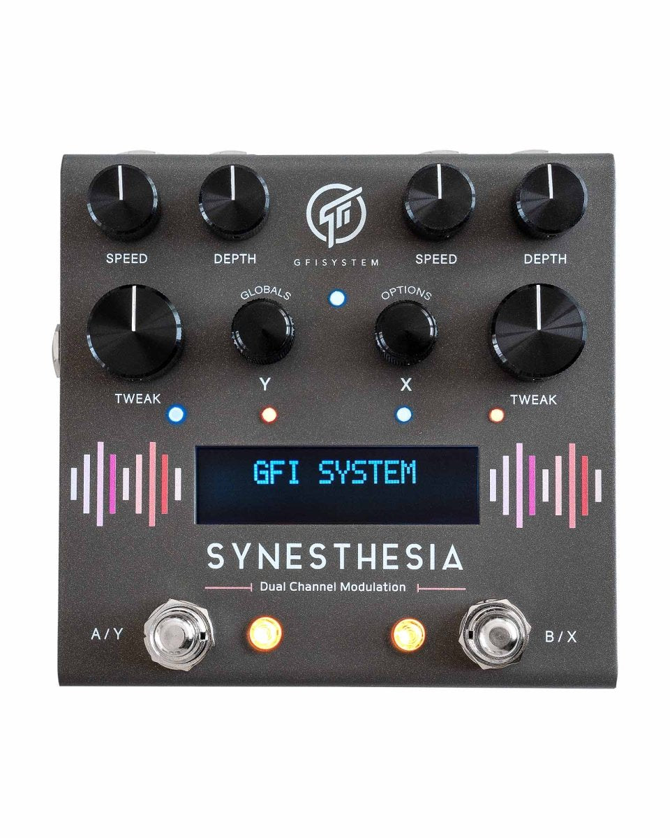GFI Systems Synesthesia Stereo Modulation FX Pedal - Pedal Jungle