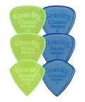 Gravity Picks Plectrum Set of Six - Pedal Jungle