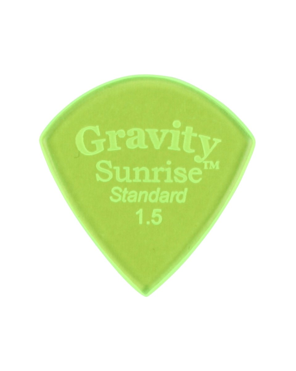 Gravity Picks Sunrise Standard 1.5mm Plectrum - Pedal Jungle