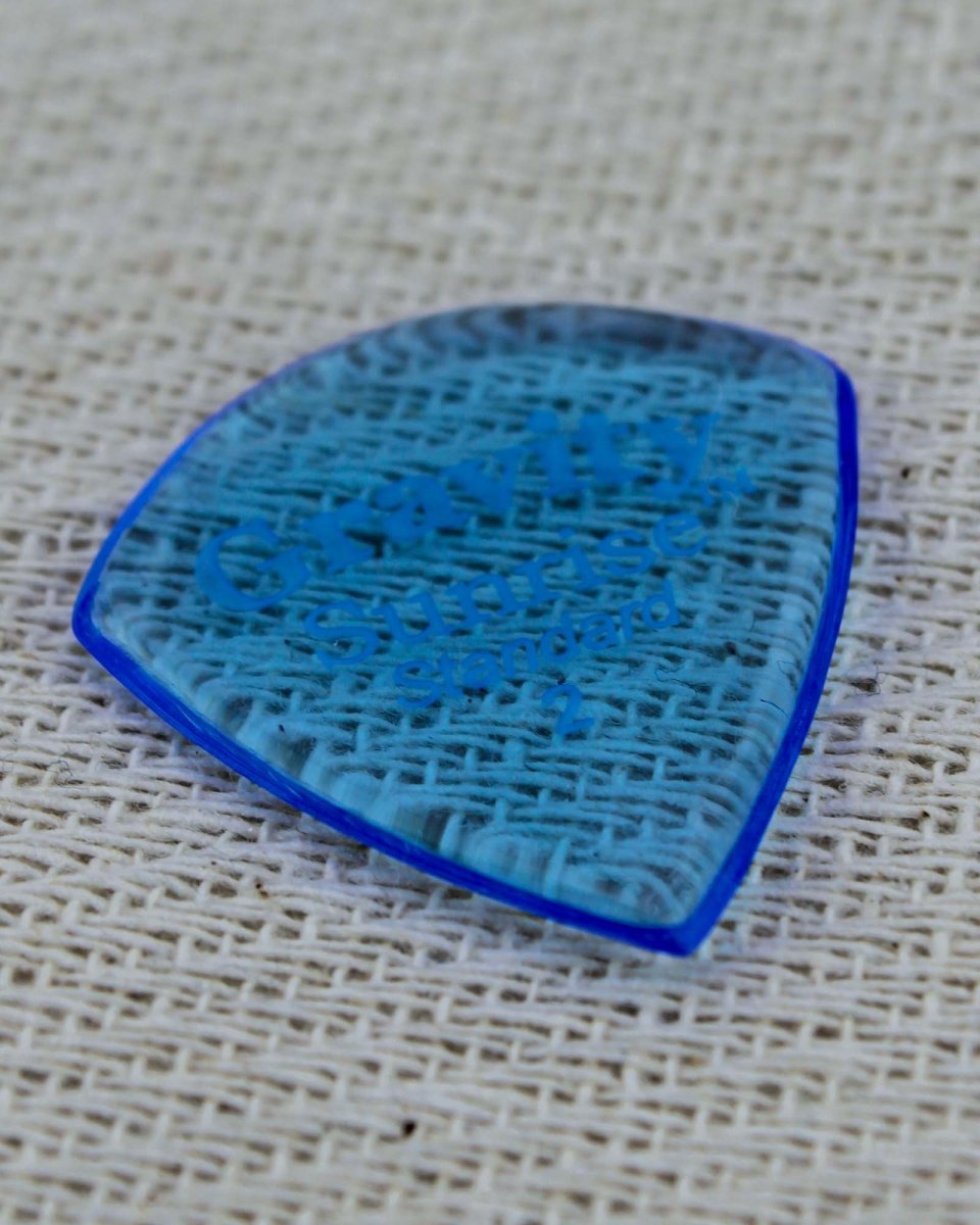 Gravity Picks Sunrise Standard 2mm Plectrum - Pedal Jungle