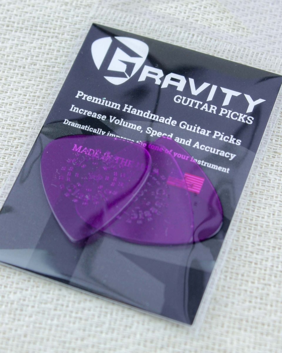 Gravity Picks Thin Classic 0.60mm Plectrums (3-Pack) - Pedal Jungle