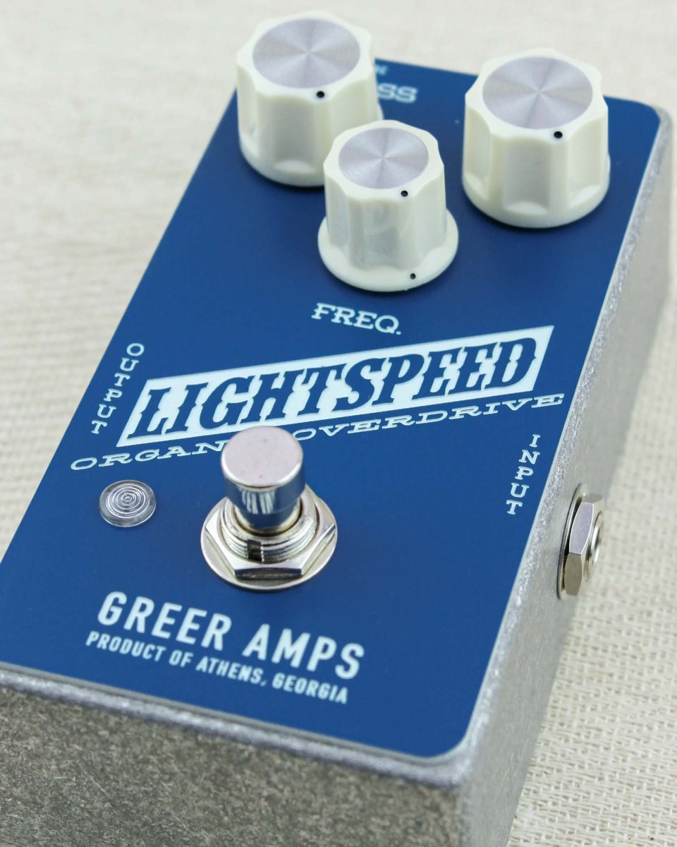 Greer Amps Lightspeed Organic Overdrive FX Pedal - Pedal Jungle