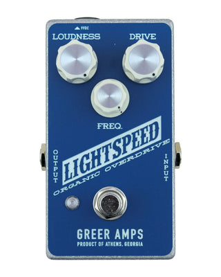 Greer Amps Lightspeed Organic Overdrive FX Pedal - Pedal Jungle