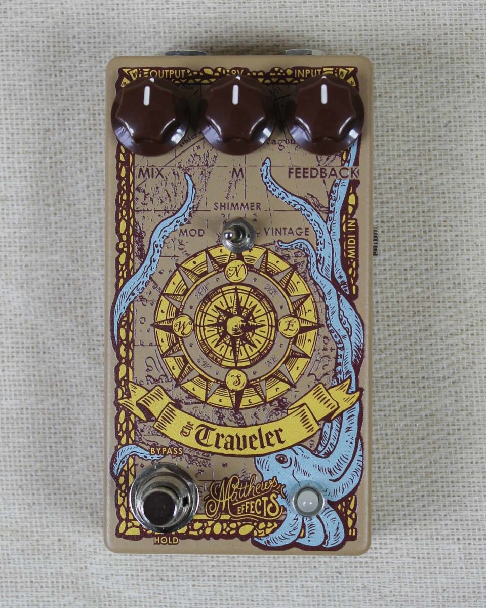 Matthews Effects The Traveler Exploratory Reverb FX Pedal - Pedal Jungle