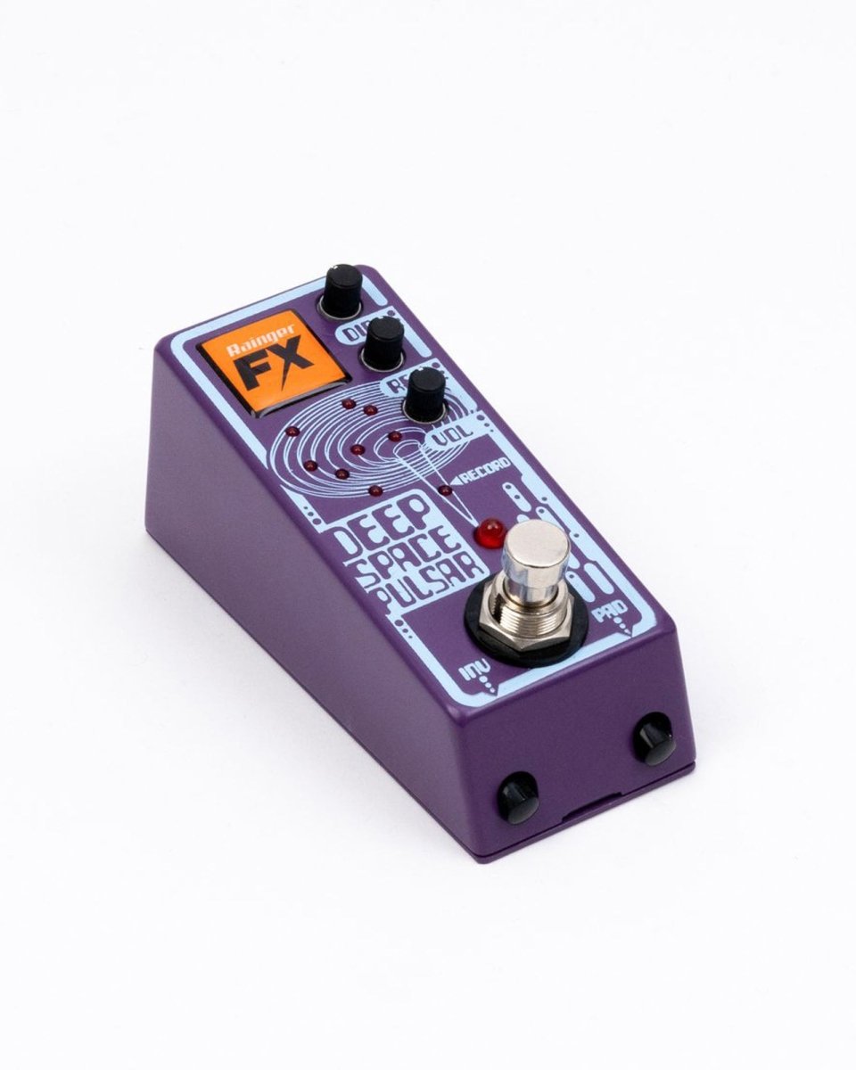 Rainger FX Deep Space Pulsar Sidechain FX Pedal (incl. Igor & Mic) - Pedal Jungle