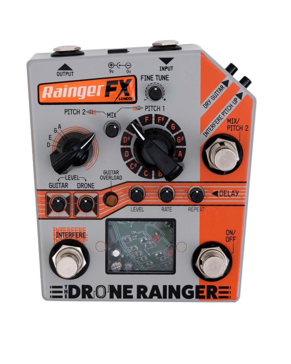 Rainger FX Drone Rainger Delay FX Pedal - Pedal Jungle