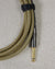 Revelation Cable Co. Dark Gold Tweed 10' Premium Instrument Cable - Pedal Jungle