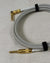 Revelation Cable Co. White Gold Tweed 10' Premium Instrument Cable - Pedal Jungle
