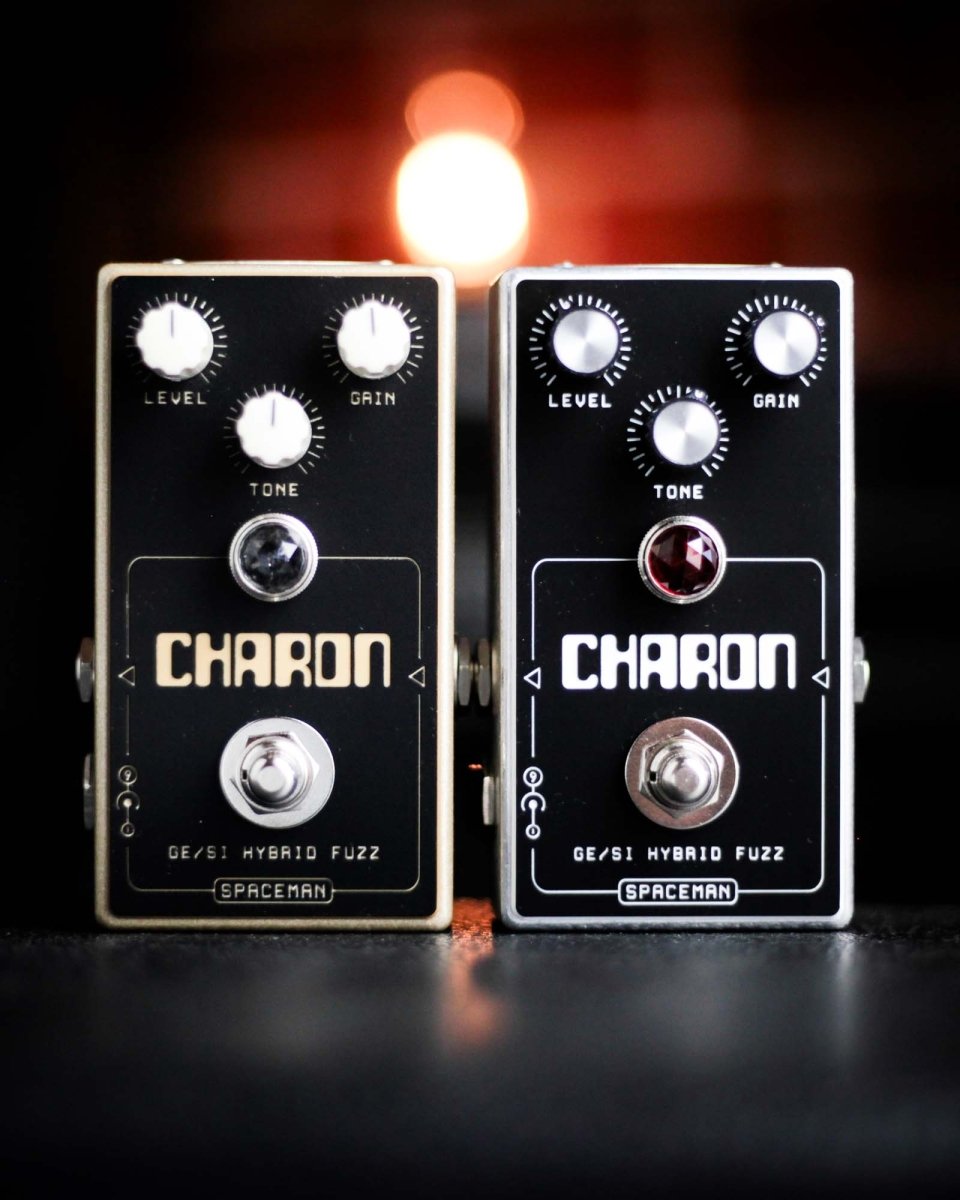 Spaceman Effects Charon Germanium-Silicon Hybrid Fuzz FX Pedal Silver - Pedal Jungle