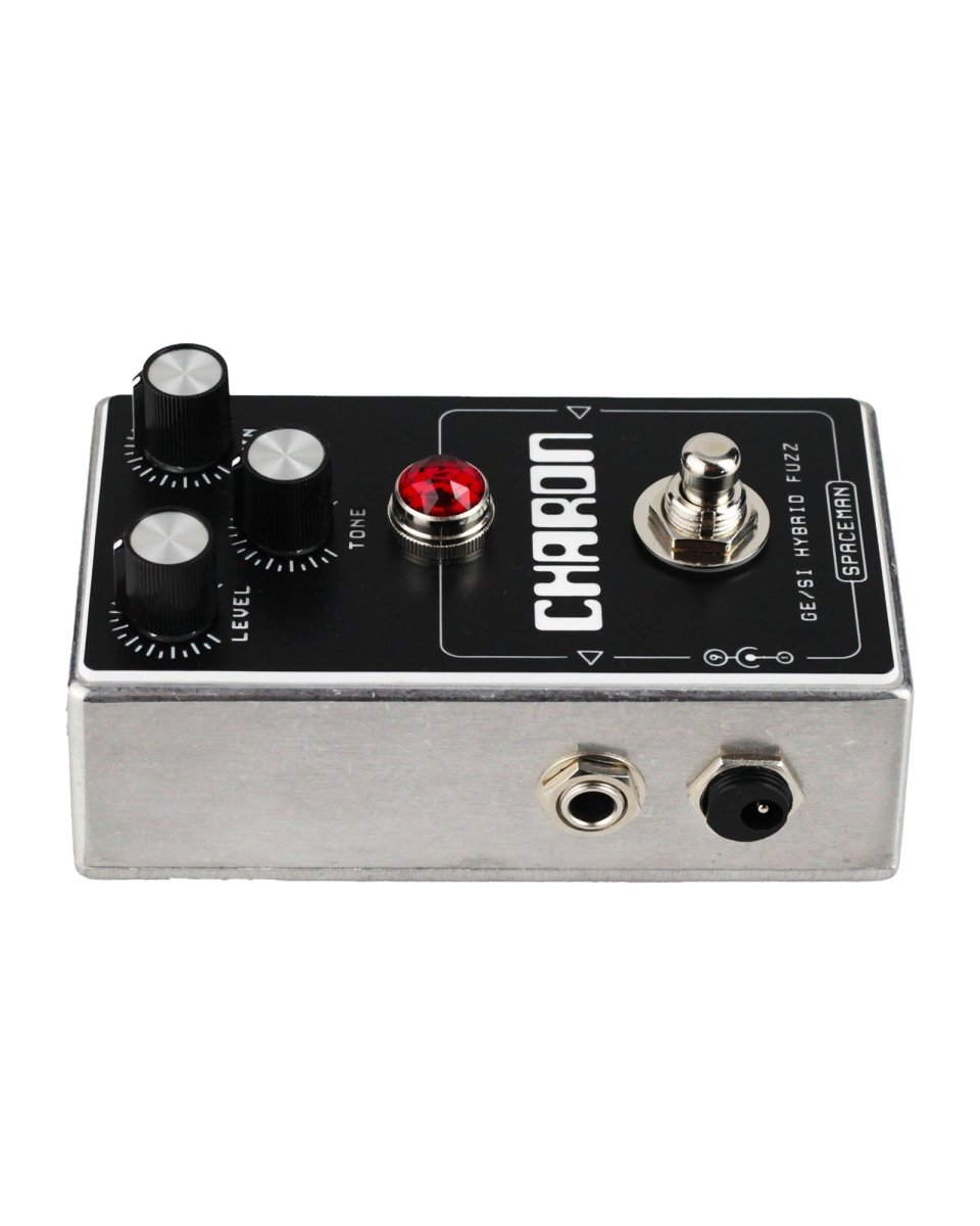 Spaceman Effects Charon Germanium-Silicon Hybrid Fuzz FX Pedal Silver - Pedal Jungle
