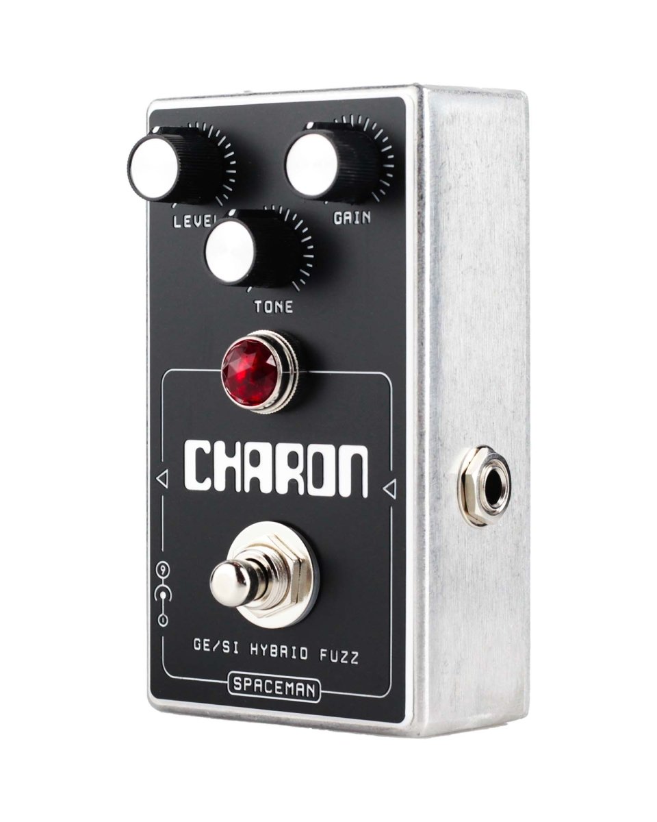 Spaceman Effects Charon Germanium-Silicon Hybrid Fuzz FX Pedal Silver - Pedal Jungle