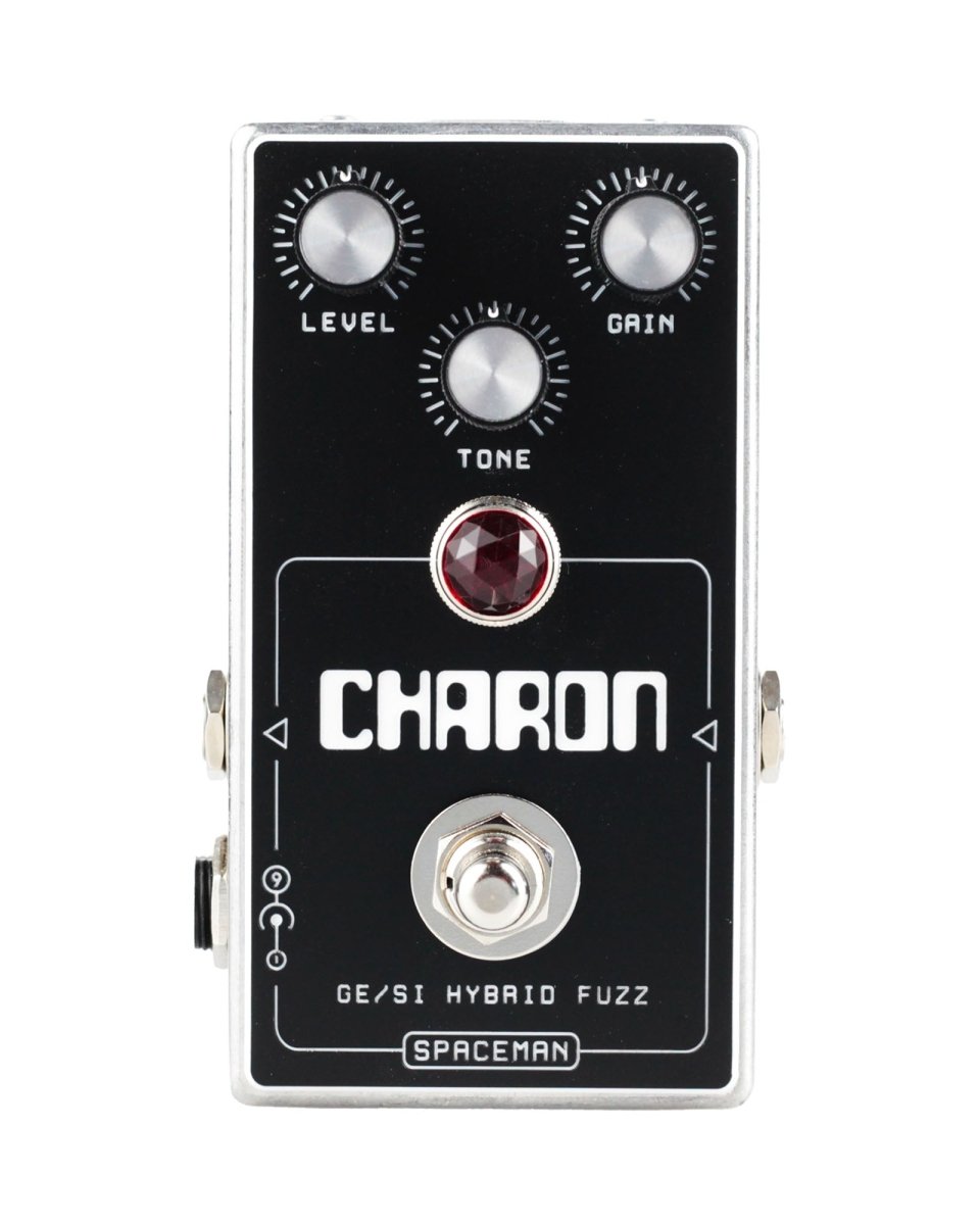 Spaceman Effects Charon Germanium-Silicon Hybrid Fuzz FX Pedal Silver - Pedal Jungle