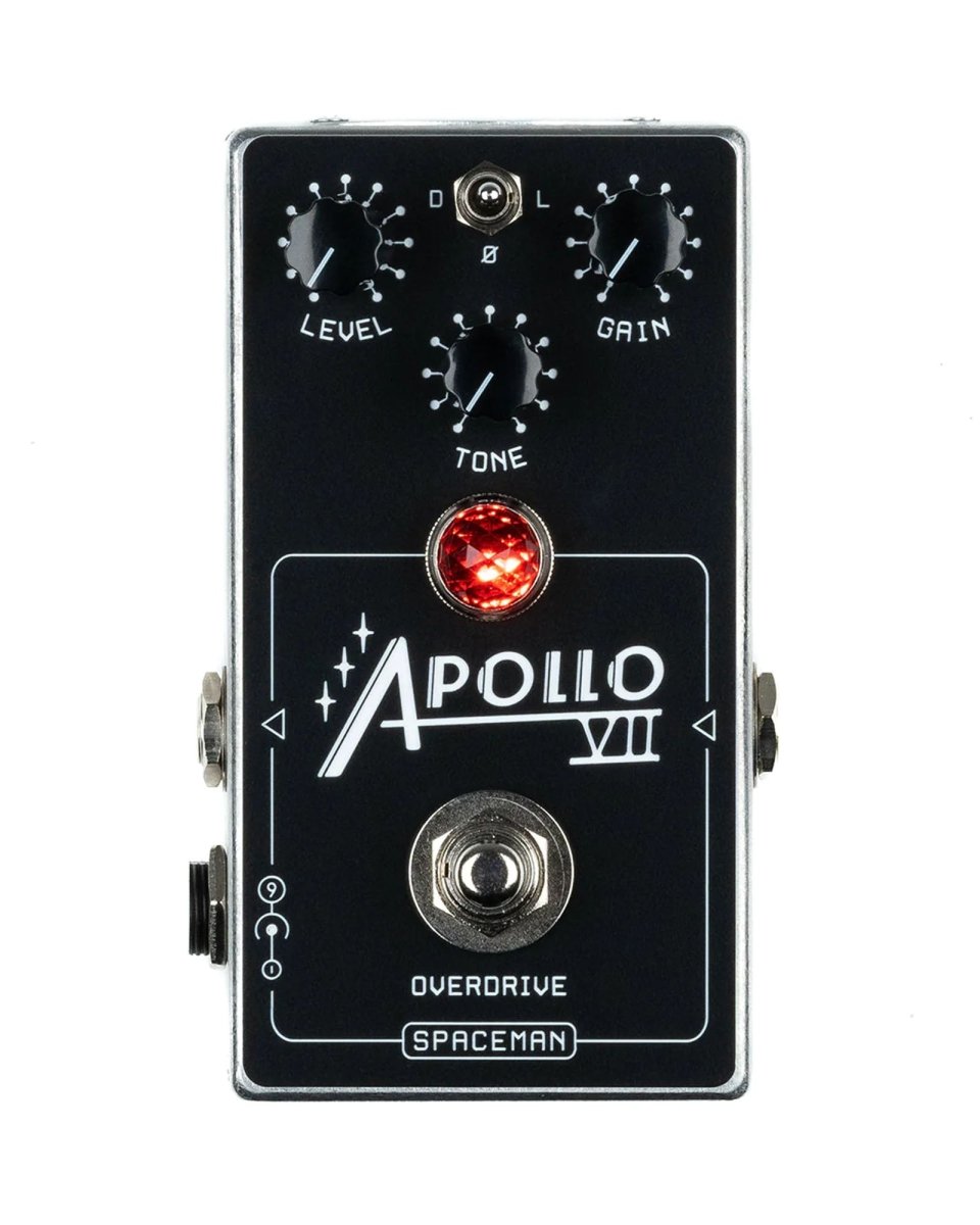 Spaceman Effects Apollo VII Overdrive FX Pedal Silver [Pre-Order] - Pedal Jungle