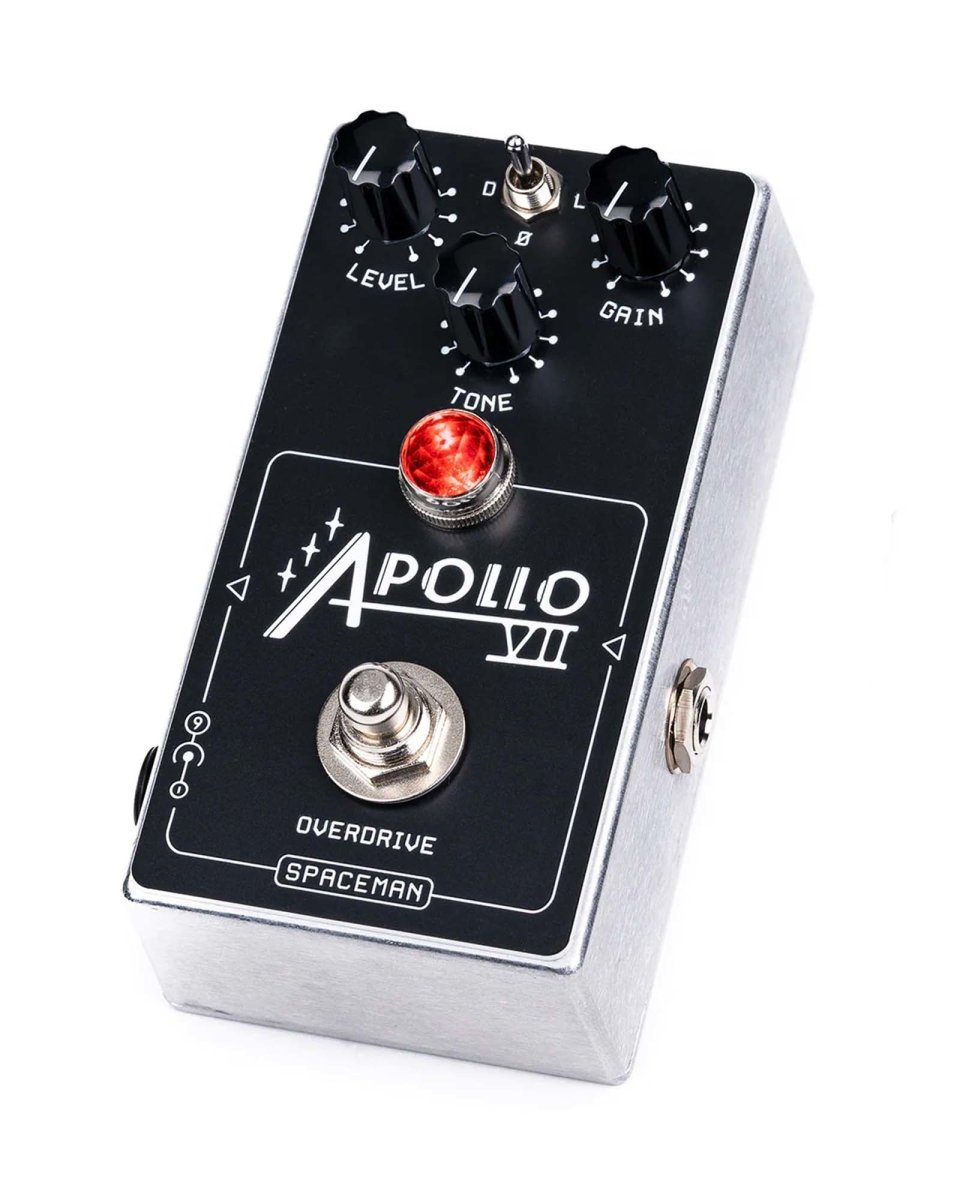 Spaceman Effects Apollo VII Overdrive FX Pedal Silver - Pedal Jungle