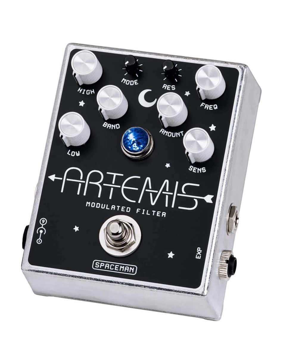 Spaceman Effects Artemis Modulated Filter FX Pedal Silver [Pre-Order] - Pedal Jungle