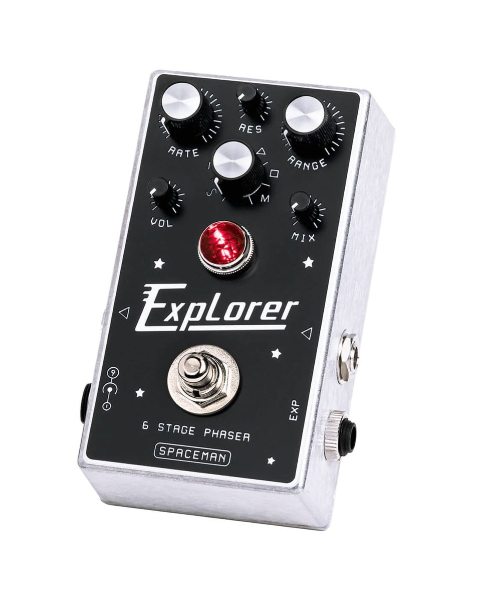 Spaceman Effects Explorer Phaser FX Pedal Silver [Pre-Order] - Pedal Jungle