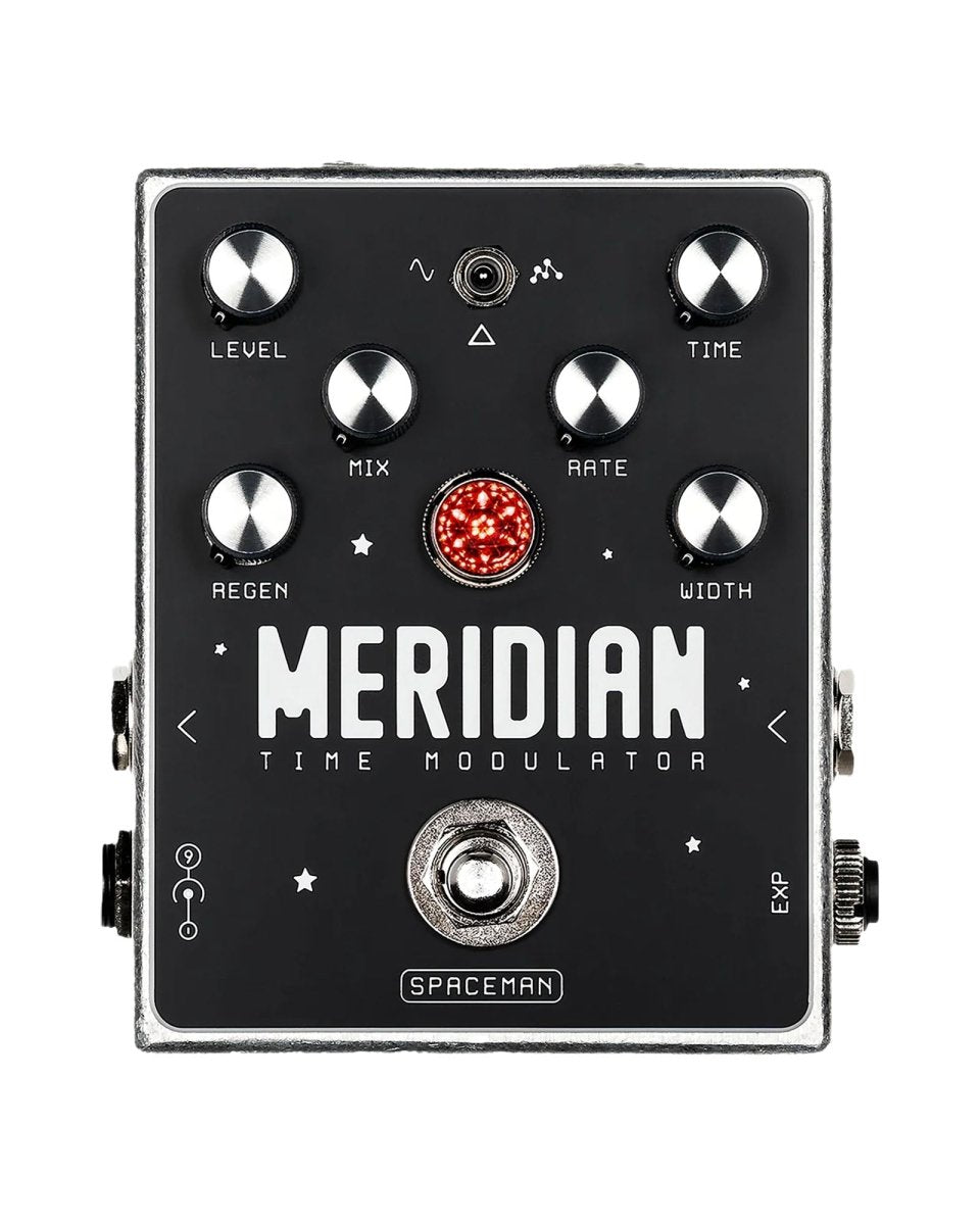 Spaceman Effects Meridian Time Modulator FX Pedal Silver [Pre-Order] - Pedal Jungle