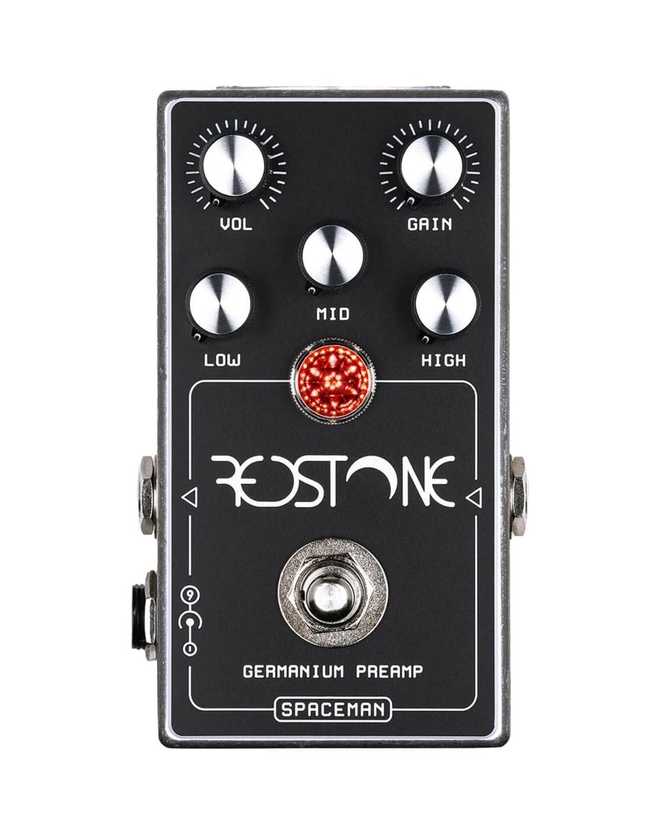 Spaceman Effects Redstone Germanium Preamp FX Pedal Silver [Pre-Order] - Pedal Jungle
