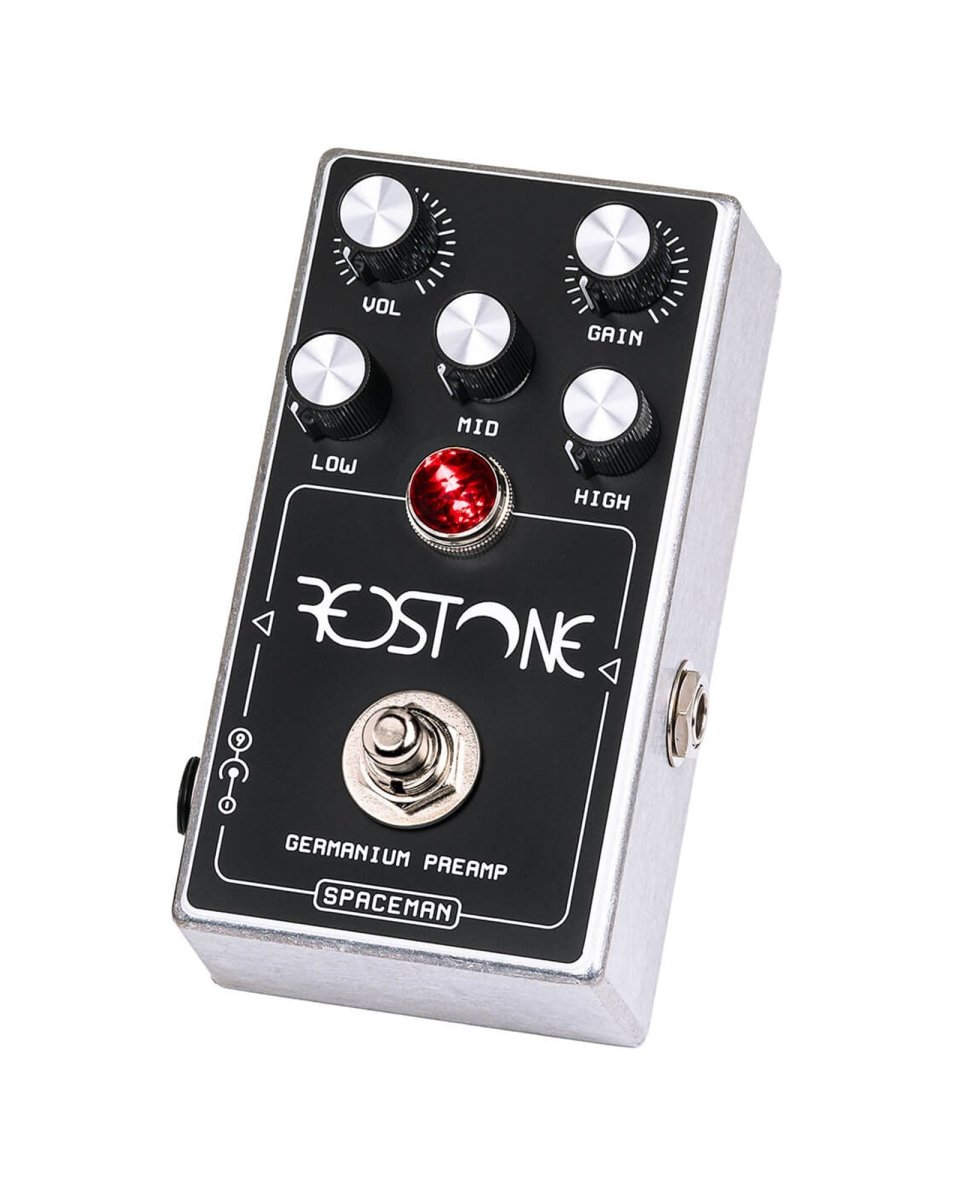 Spaceman Effects Redstone Germanium Preamp FX Pedal Silver [Pre-Order] - Pedal Jungle