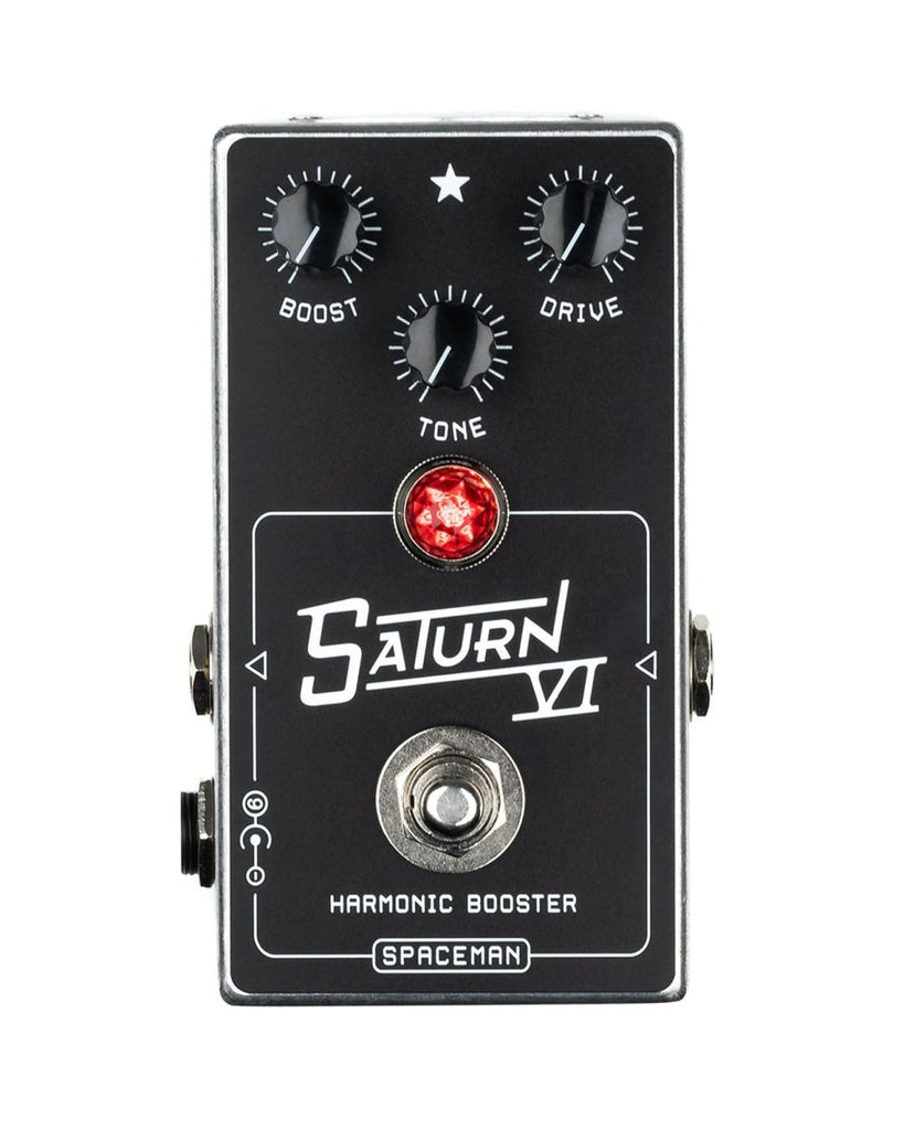 Spaceman Effects Saturn VI Harmonic Booster FX Pedal Silver