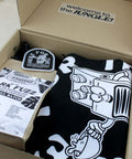 The Coffee & Pedal Lovers Box Set [Black Tee] - Pedal Jungle