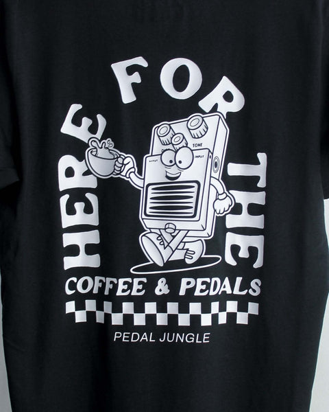 The Coffee & Pedal Lovers Box Set [Black Tee] - Pedal Jungle